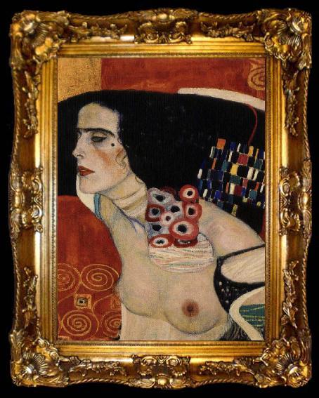 framed  Gustav Klimt judith ii, ta009-2